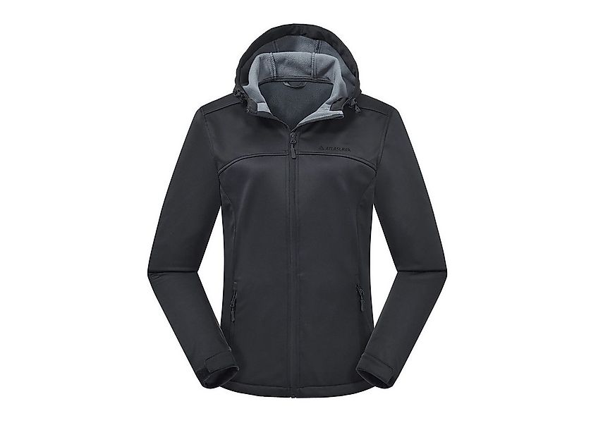 ATLASLAVA Softshelljacke Damen Wasserdicht Atmungsaktiv Leicht (1-St) Fleec günstig online kaufen