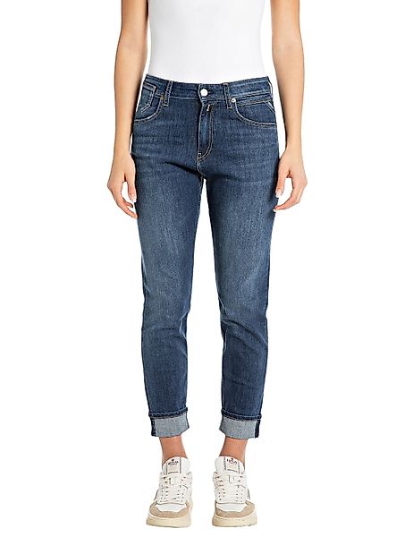 Replay Damen Jeans MARTY - Boyfriend Fit - Blau - Medium Denim günstig online kaufen