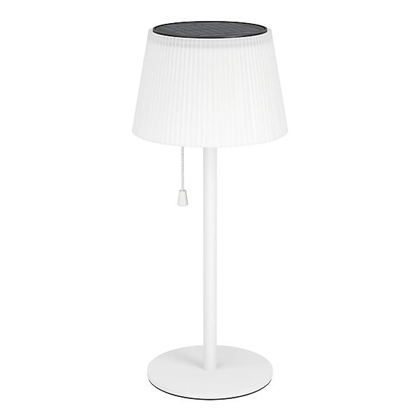 EGLO Solar LED Akku Tischleuchte SCORDIANO Weiß m. Zugschalter IP44 günstig online kaufen