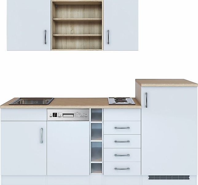 HELD MÖBEL Küche "Mali", Breite 210 cm, mit E-Geräten günstig online kaufen