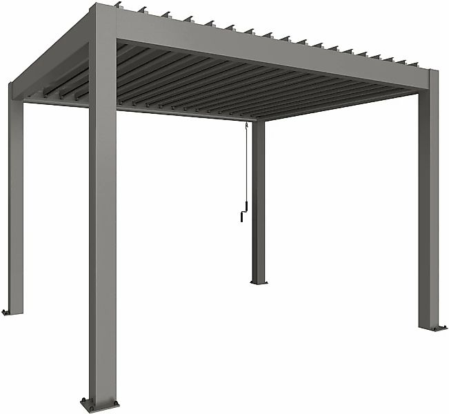 Biohort Pergola "3,5 x 3", stilvoller Schattenspender für mehr Komfort im F günstig online kaufen