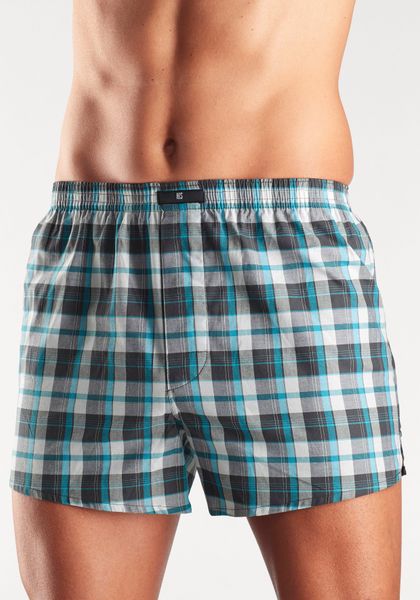 H.I.S Webboxer Packung, 3 Stk. tlg., bequeme Passform mit trendigen Karo- o günstig online kaufen