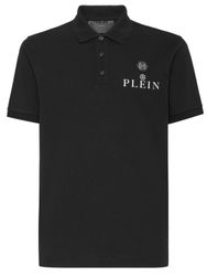 PHILIPP PLEIN Poloshirt mit Der Totenkopf-Print günstig online kaufen