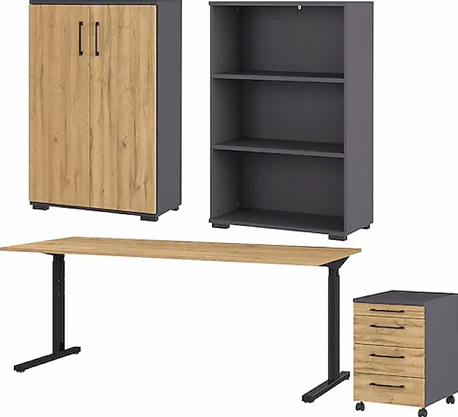 GERMANIA Büromöbel-Set »GW-Profi 3.0« Set, 4 Stk. tlg. günstig online kaufen