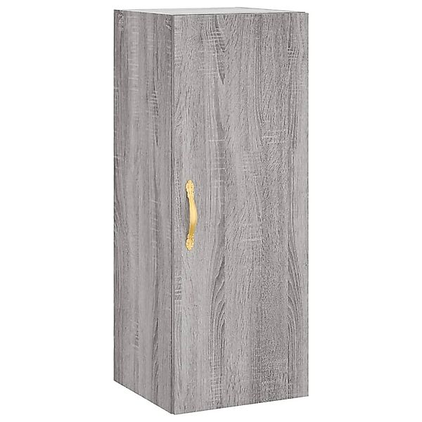 vidaXL Hängeschrank Wandschrank Grau Sonoma 34,5x34x90 günstig online kaufen