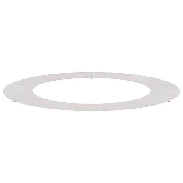 vidaXL Blumentopf Flacher Baumring Silber Ø60 günstig online kaufen