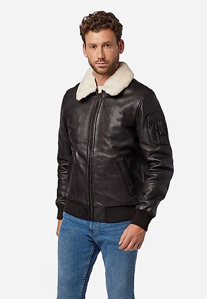 RICANO Lederjacke M-Bomber Lederjacke aus Lamm-Leder günstig online kaufen