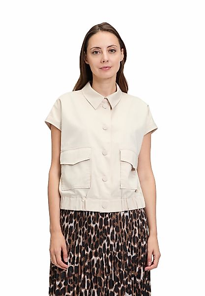 Betty&Co Kurzweste "Betty & Co Damen Sommerweste mit Kragen", Material günstig online kaufen