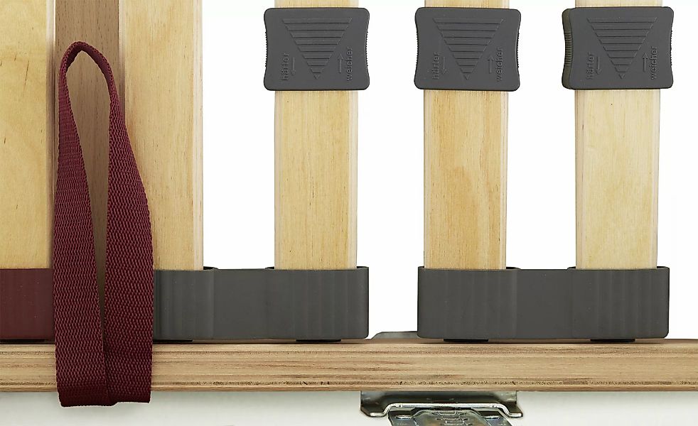Stauraumbett  Grow Up ¦ weiß ¦ Maße (cm): B: 127 H: 54,5 Betten > Bettgeste günstig online kaufen