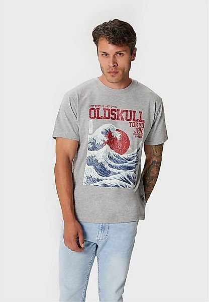 Oldskull T-Shirt Asian Big W (1-tlg) mit coolem Print günstig online kaufen