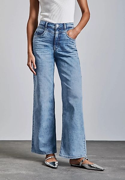 STREET ONE Loose-fit-Jeans, aus Baumwolle mit Stretchanteil günstig online kaufen