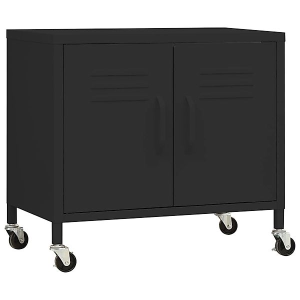Lagerschrank Schwarz 60x35x49 Cm Stahl günstig online kaufen