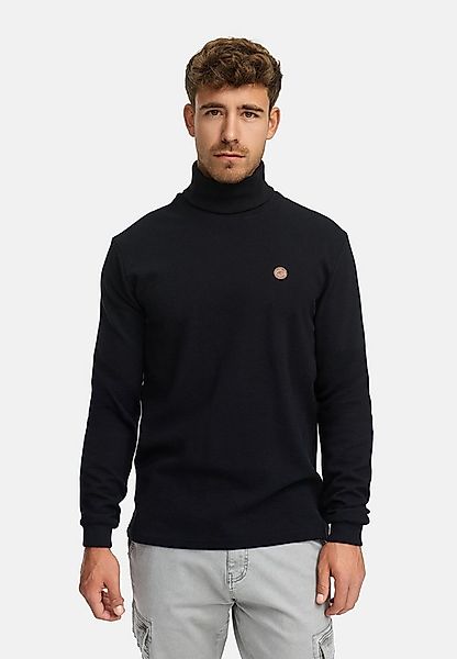 Indicode Sweater Herren INGuadalupe Langarmshirt Herrenshirt Rollkragen aus günstig online kaufen