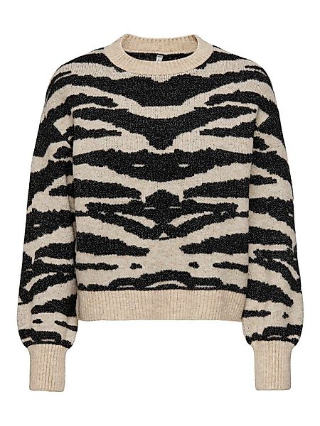 ONLY Rundhalspullover ONLAMBER LS JQ O-NECK günstig online kaufen