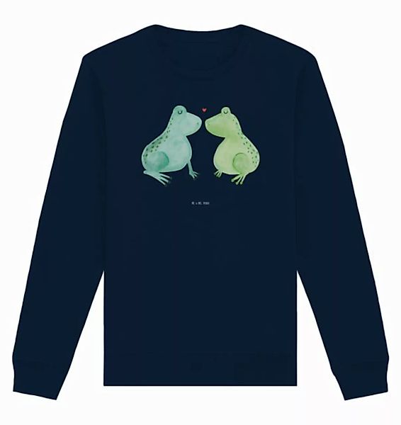 Mr. & Mrs. Panda Longpullover Größe XL Frosch Liebe - French Navy - Geschen günstig online kaufen