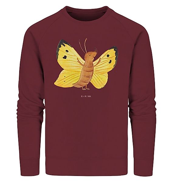 Mr. & Mrs. Panda Longpullover Schmetterling Zitronenfalter Größe S - Burgun günstig online kaufen