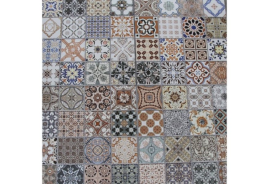 Casa Moro Wandfliese Orientalische Fliese Habib 44,1 x 44,1 cm, Patchwork, günstig online kaufen