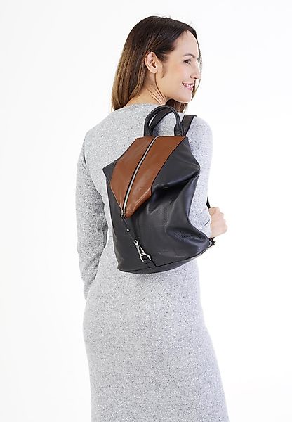 Cluty Cityrucksack, echt Leder, Made in günstig online kaufen
