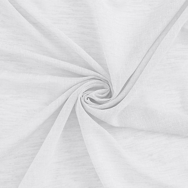 Bricoflor Transparenter Vorhang mit Verdeckten Schlaufen Oskar Weiß günstig online kaufen