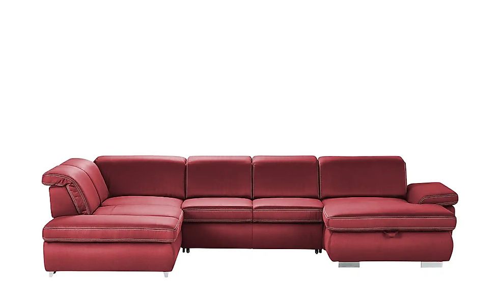 Lounge Collection Wohnlandschaft mit verschiedenen Funktionen Amanda ¦ rot günstig online kaufen