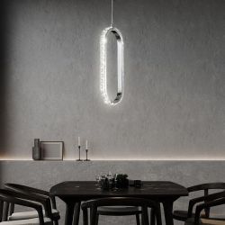 WOFI LED Pendelleuchte, Dimmer, LED fest günstig online kaufen