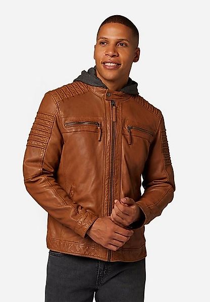 RICANO Lederjacke 12815 Hood Lederjacke mit günstig online kaufen