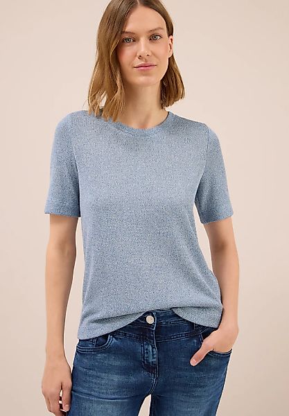 Cecil T-Shirt in feiner Strick Optik günstig online kaufen