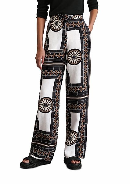 Marc OPolo Chinohose "mit lässigem Allover-Print" günstig online kaufen