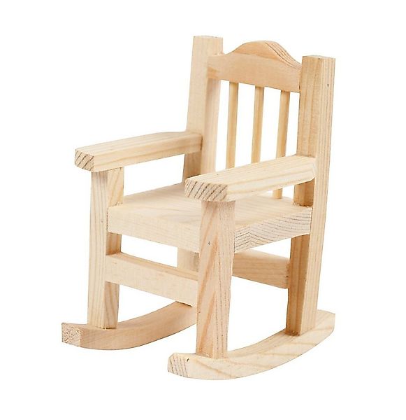 creativ company Dekofigur Schaukelstuhl, 5,5 cm x 6,7 cm x 8,8 cm günstig online kaufen