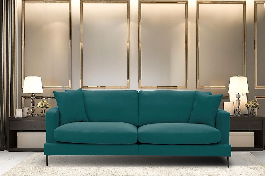 Leonique 3-Sitzer "Cozy elegantes Designsofa, Maße B/T/H: 211/97/80 cm", mi günstig online kaufen