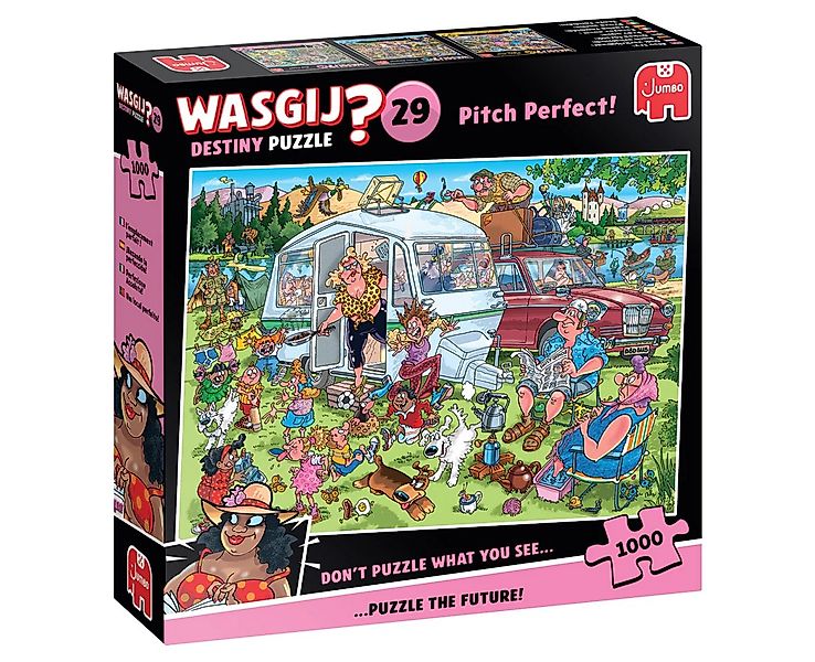 Jumbo Spiele Puzzle Wasgij Destiny 29, Perfekter Stellplatz, 1000 Teile Puz günstig online kaufen