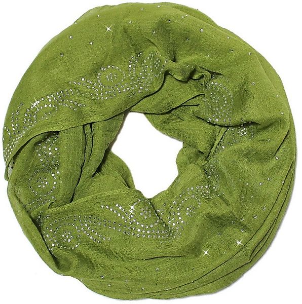 dy_mode Loop Großer Loopschal mit Glitzer Schlauchschal Rundschal Unifarbe, günstig online kaufen