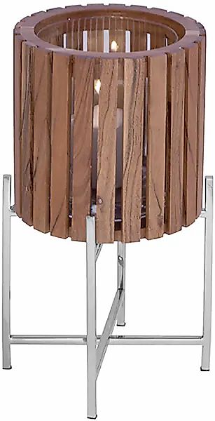 Fink Windlicht "BERKLEY", mit Akazienholz günstig online kaufen