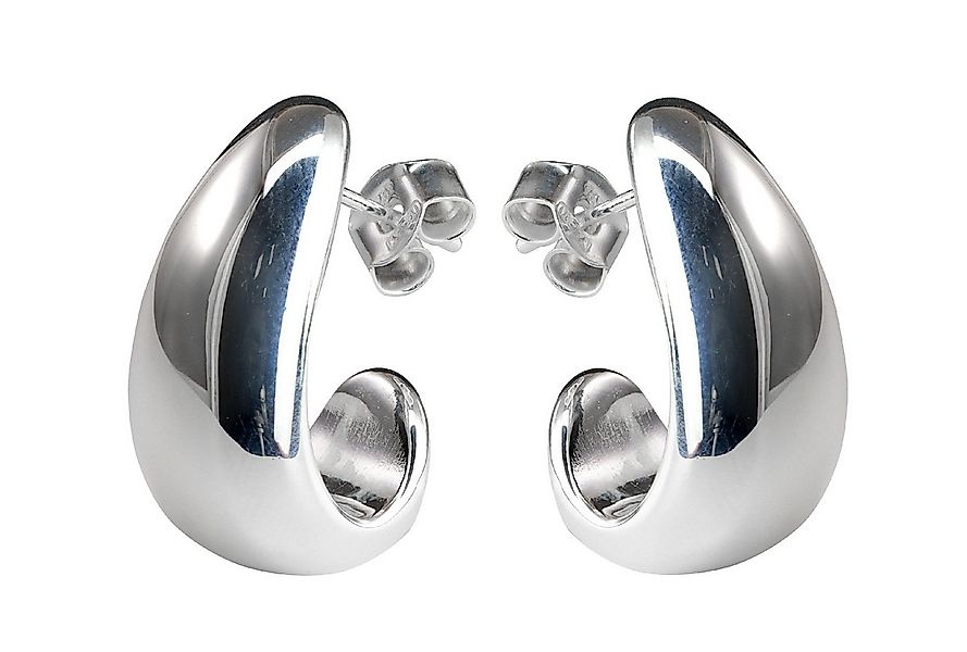 SILBERMOOS Paar Ohrstecker Auffällig-geschwungene Ohrstecker, 925 Sterling günstig online kaufen