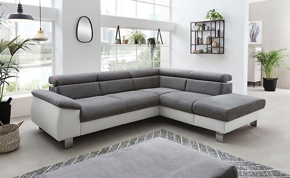 COTTA Polstergarnitur »Komaris L-Form«, (Set), Set bestehend aus: Ecksofa m günstig online kaufen