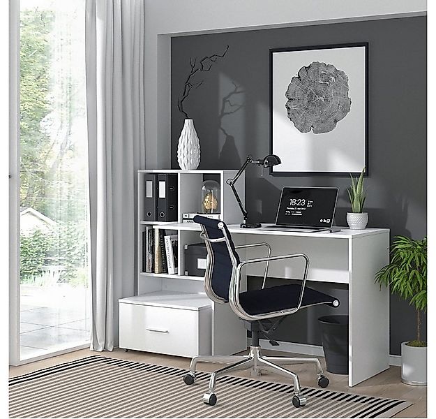 Vicco Schreibtisch Loris, Weiß, 149.2 x 50 cm (1-St), verstellbar günstig online kaufen