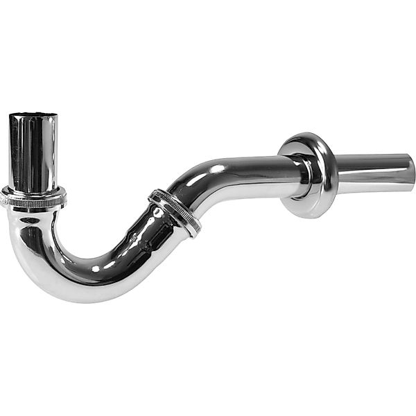 LUX-TOOLS Bidet Röhrengeruchsverschluss 38,9 mm (G 1 1/4) Chrom günstig online kaufen