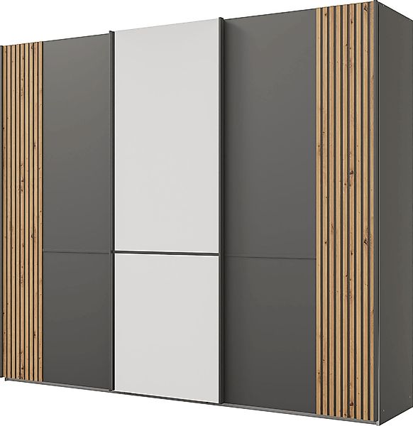 Musterring Schwebetürenschrank "Isabelle", Türen mit Lamellenoptik, mittige günstig online kaufen