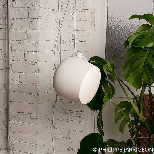 FLOS Aim Small LED-Hängeleuchte, weiß günstig online kaufen