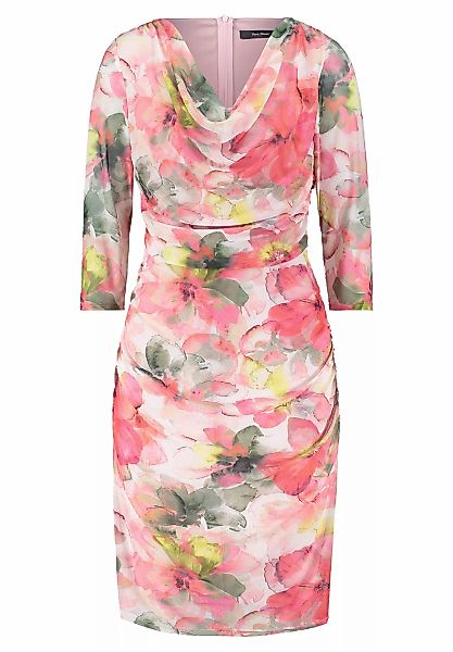 Vera Mont Etuikleid "Vera Mont Damen Etuikleid mit Blumenprint", Raffung günstig online kaufen
