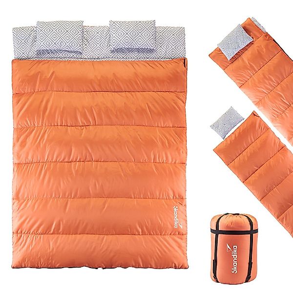 Skandika Doppelschlafsack Iceland Double Deckenschlafsack für günstig online kaufen