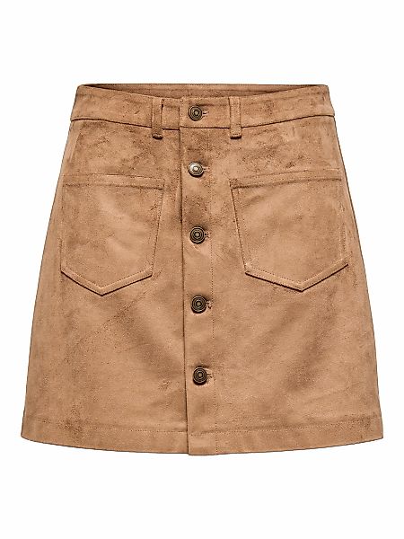 ONLY Lederimitatrock "ONLGISELLE FAUX SUEDE SKIRT OTW ZL" günstig online kaufen