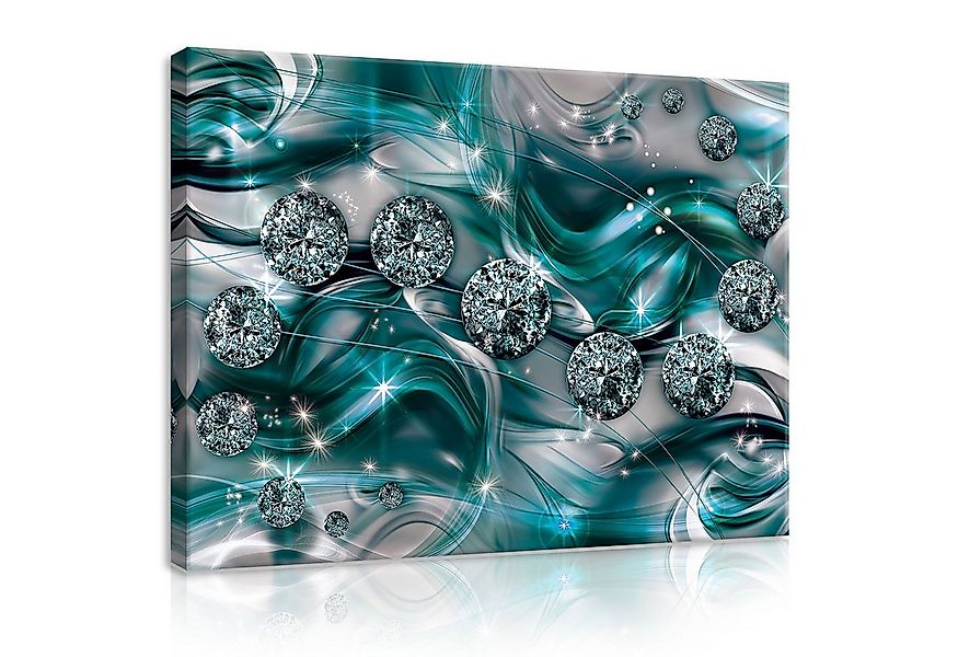 Wallarena Leinwandbild Abstrakt Modern Wandbild Leinwand Bilder Groß XXL Wa günstig online kaufen