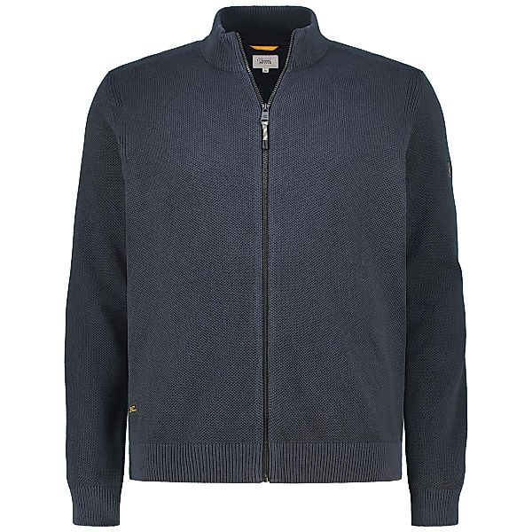 camel active Strickjacke mit Struktur Farbe dunkelblau Größe: 6XL günstig online kaufen