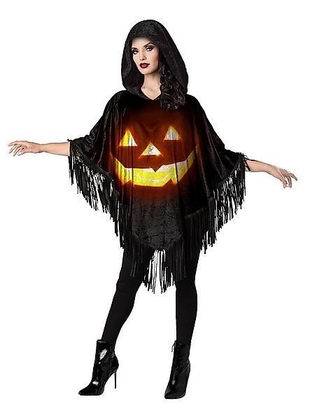 In Character Kostüm Jack o' Lantern Poncho Kostüm, Schnell & easy verkleide günstig online kaufen