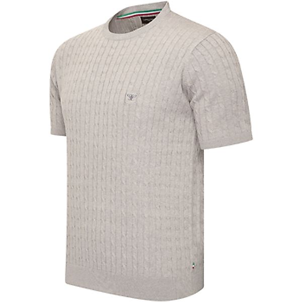 Cappuccino Italia  Poloshirt Loreto Cable Knit Tee günstig online kaufen