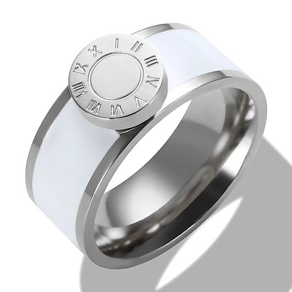 ROUGEMONT Fingerring Extravaganter emaillierter Damen Ring günstig online kaufen