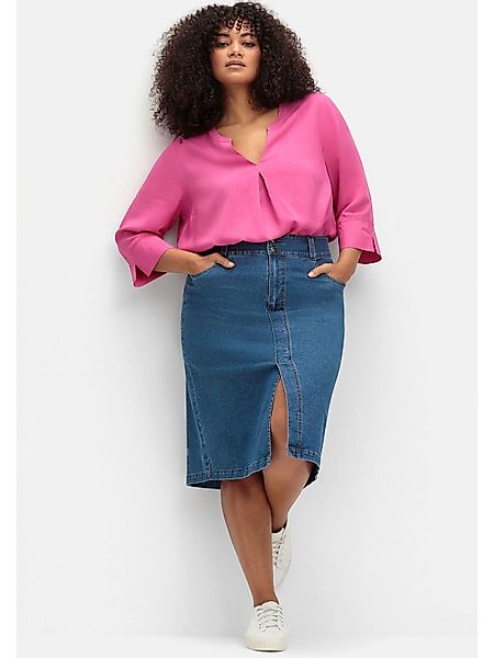 Sheego Jeansrock Große Größen im Curvy-Schnitt günstig online kaufen