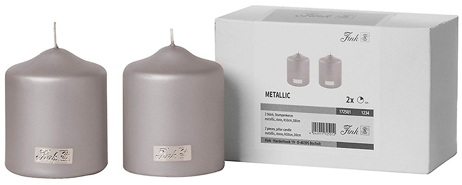 Fink Stumpenkerze CANDLE 2er Set Stumpenkerzen günstig online kaufen