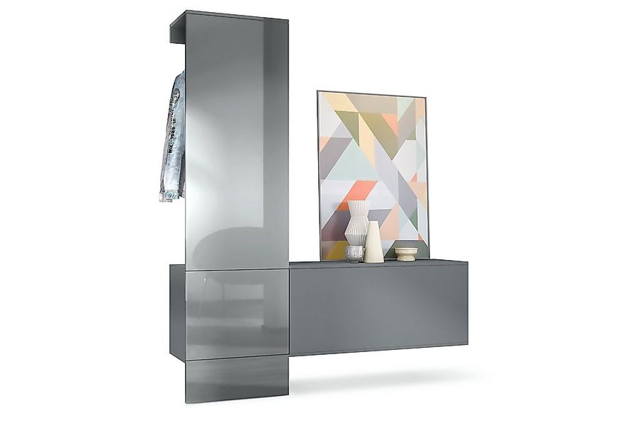 Vladon Garderoben-Set Carlton Set 4, (Wandgarderobe bestehend aus, 1 Paneel günstig online kaufen